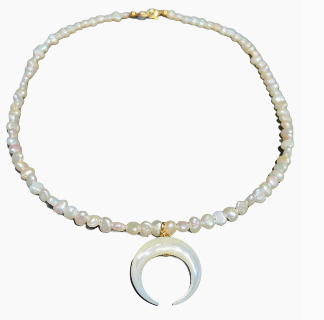 Tulum Crescent Necklace