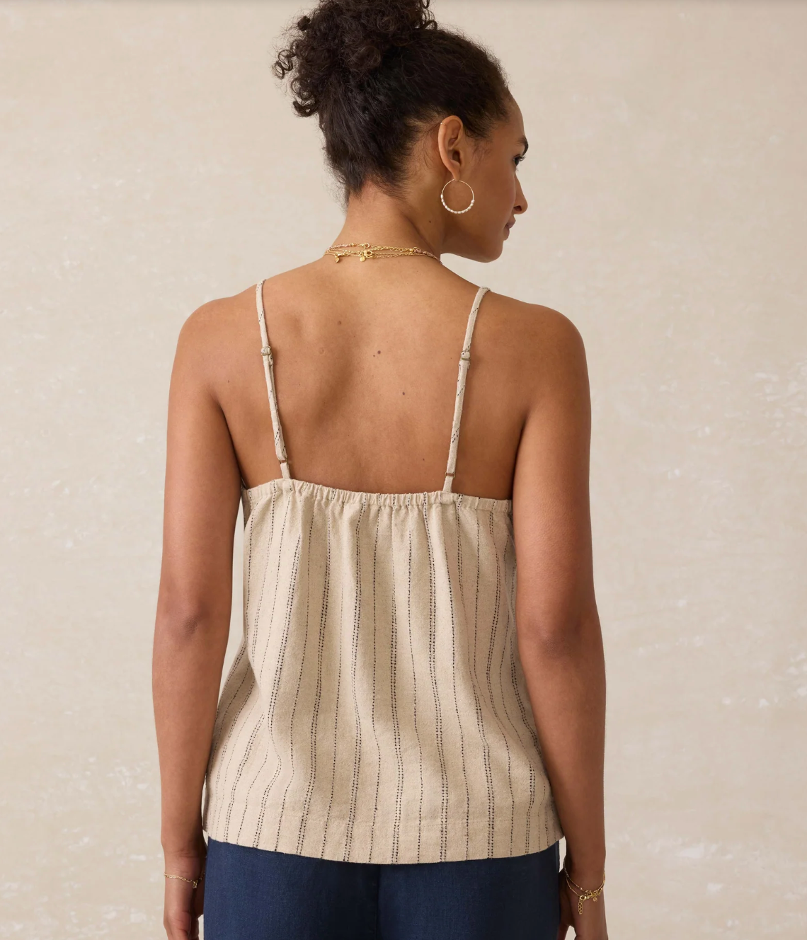 Riviera Linen Tank