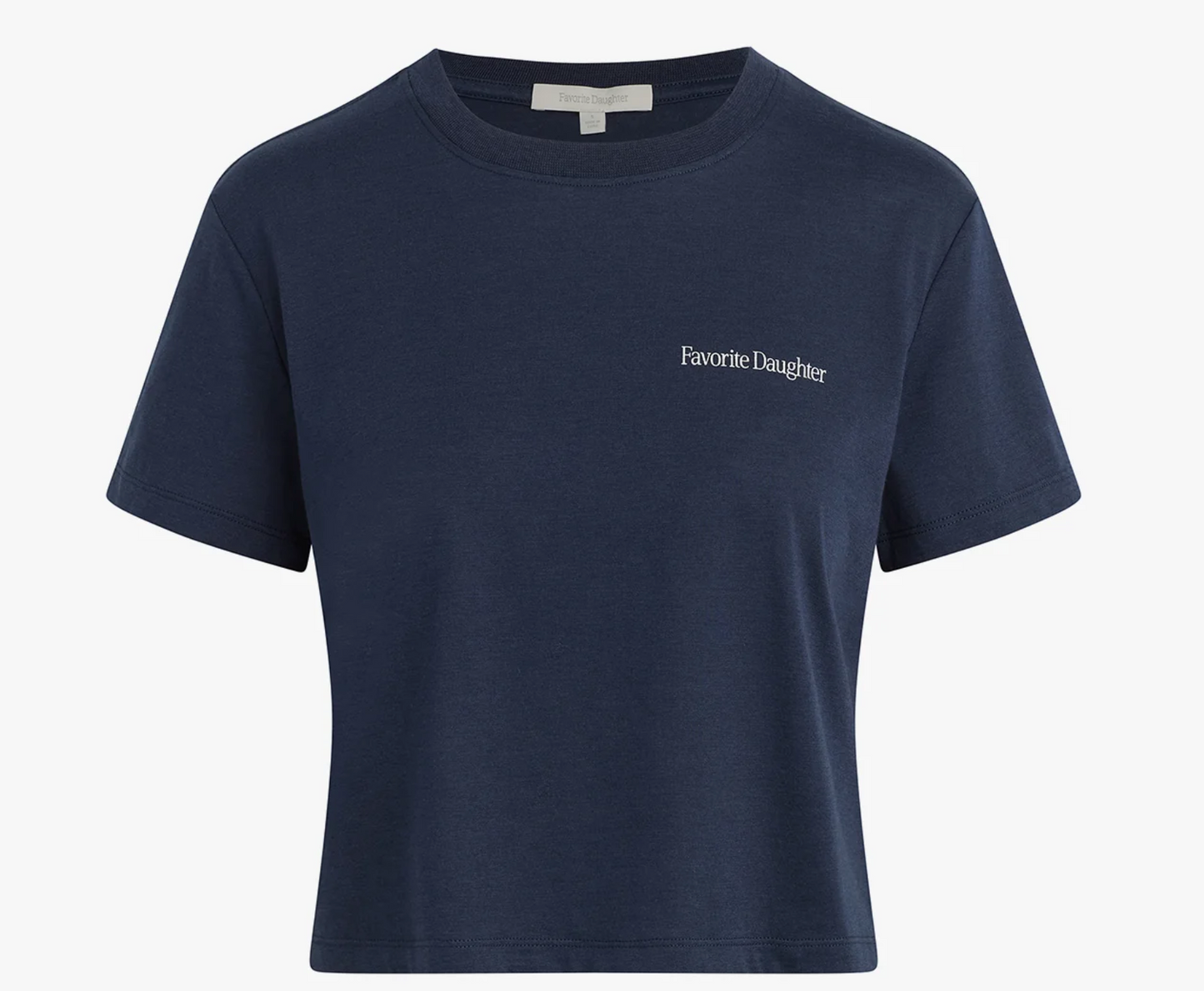 Cropped Logo Tee