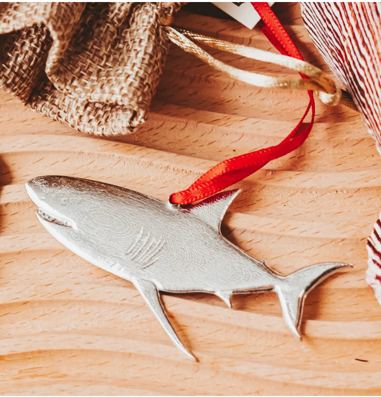 Shark Christmas Ornament