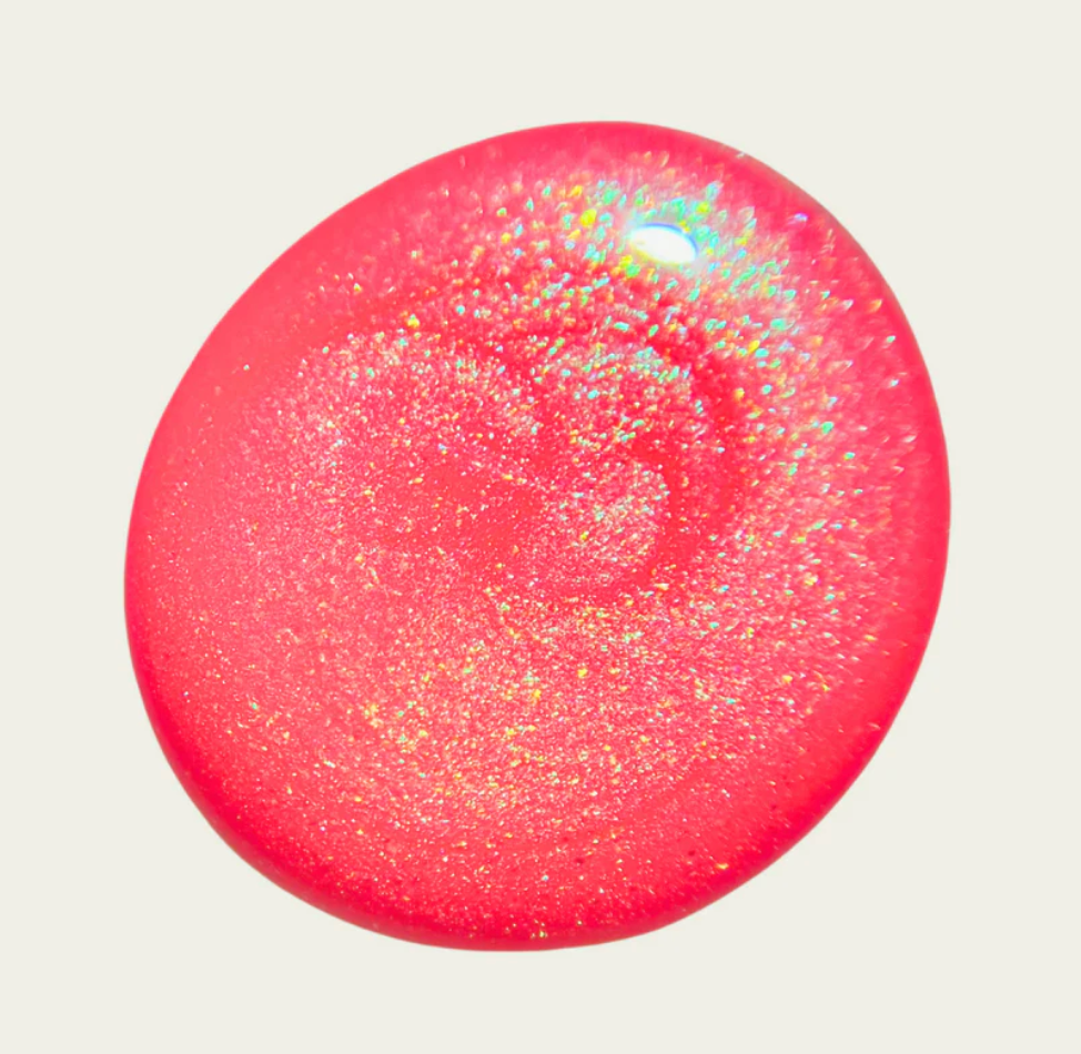 stawberry chapstick on a liar's mouth