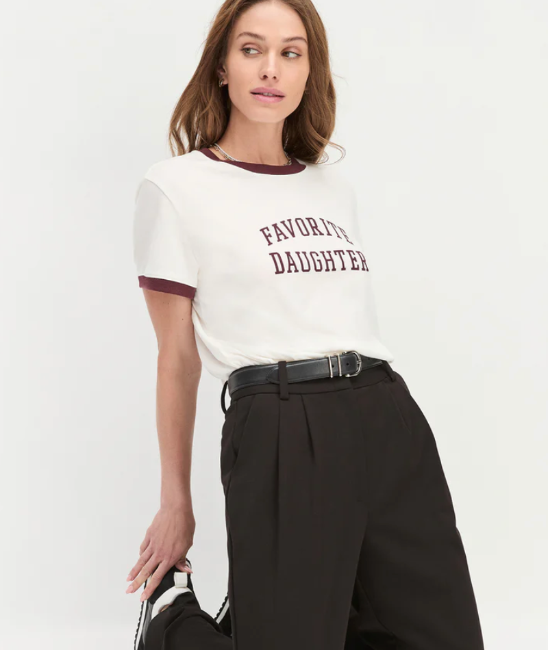 Collegiate Ringer Tee