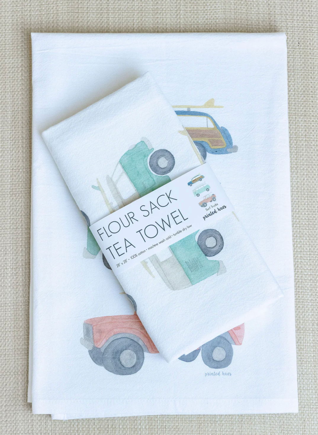 Surf Trucks Tea Towel