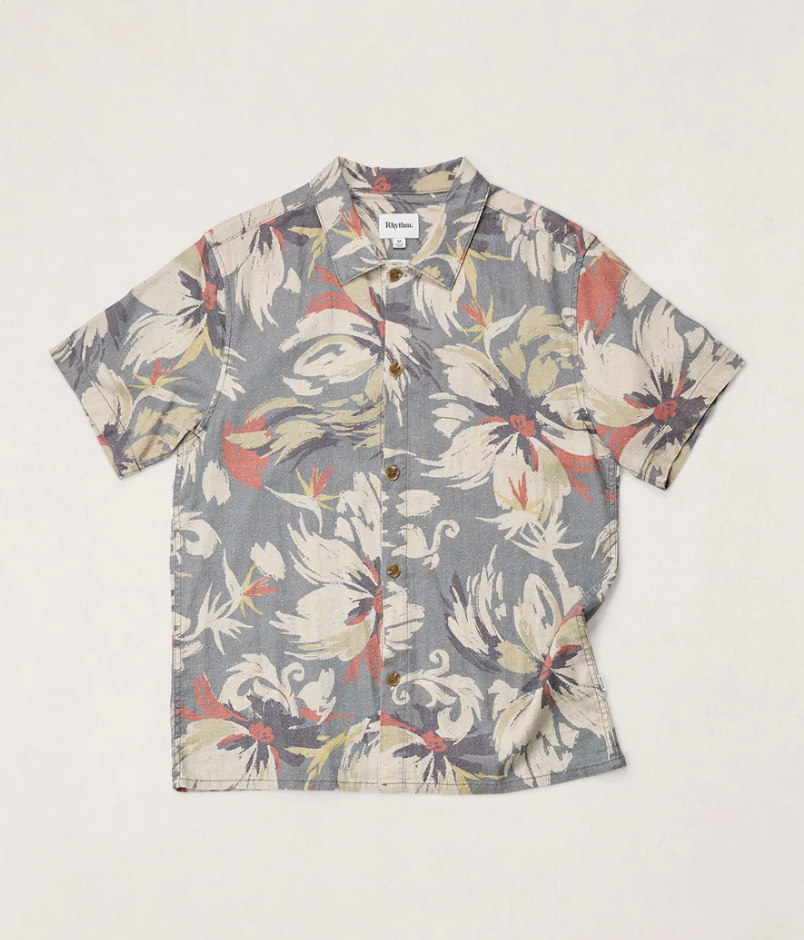 Tropical Camo ss Shirt