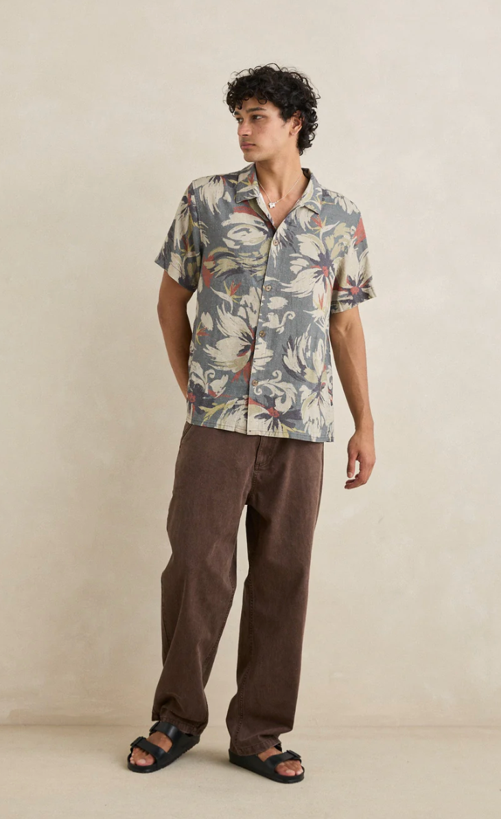 Tropical Camo ss Shirt