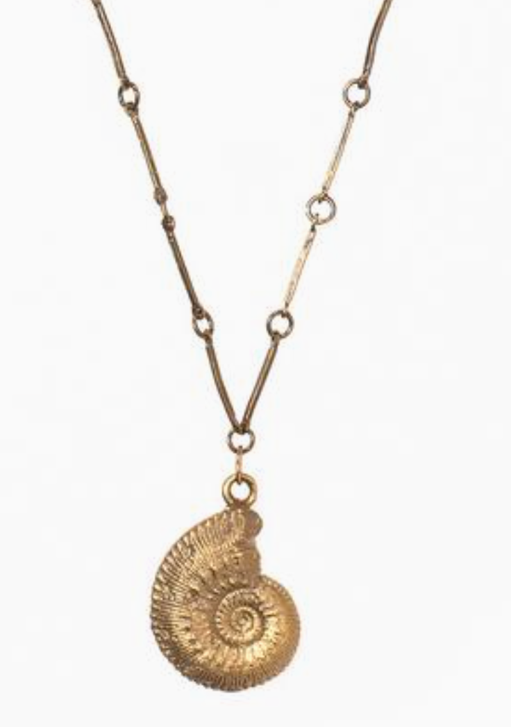 Ammonite Shell Necklace