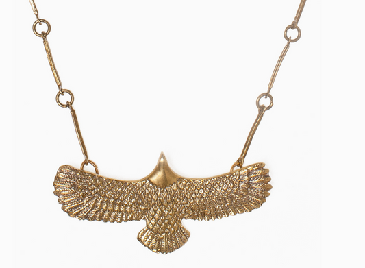 Bird Landing Necklace