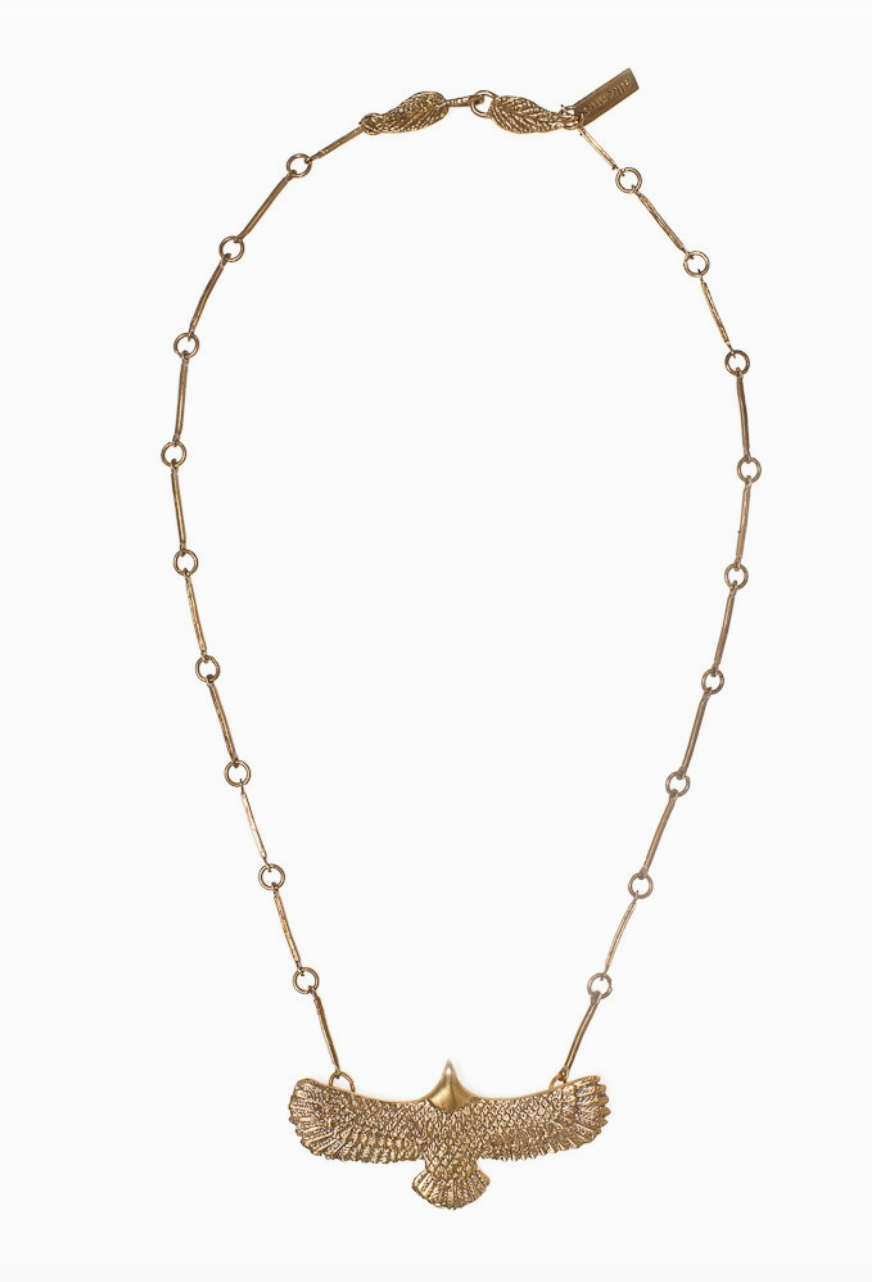 Bird Landing Necklace