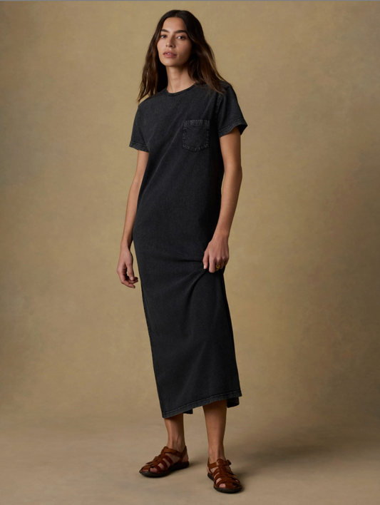 Recycled Cotton Jersey T Shirt Dress