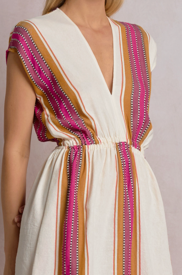 Mayan Pink Mini Dress