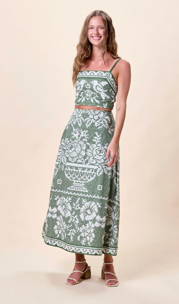 Jasmine Ankle Skirt