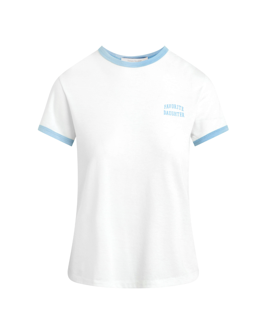 The Collegiate Chest Logo Ringer