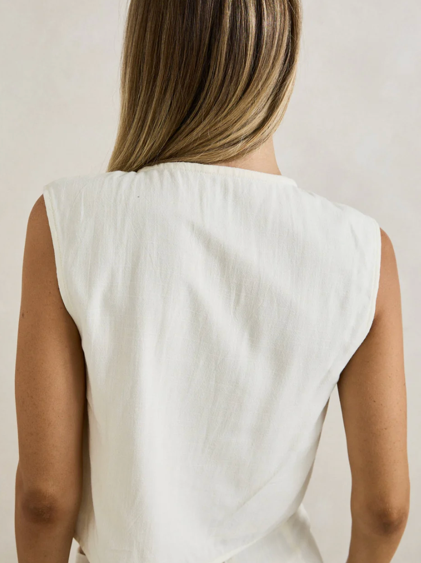 Del Rio Gathered Top