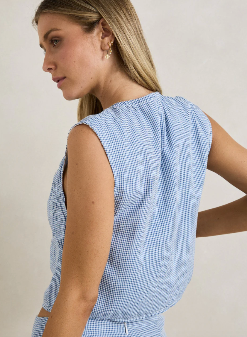 Del Rio Gathered Top