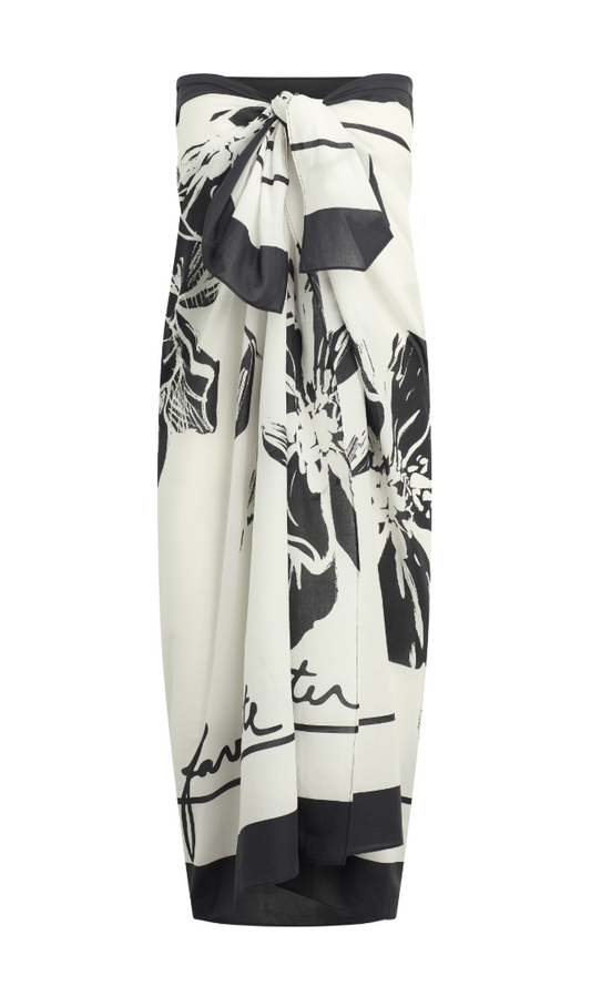 Vintage Floral Pareo