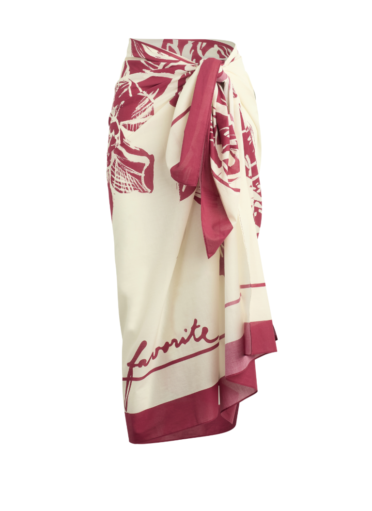 Vintage Floral Pareo