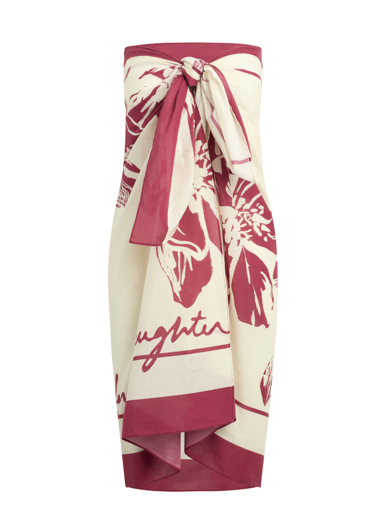 Vintage Floral Pareo
