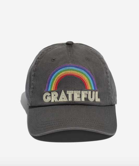 Rainbow Heart Dad Cap