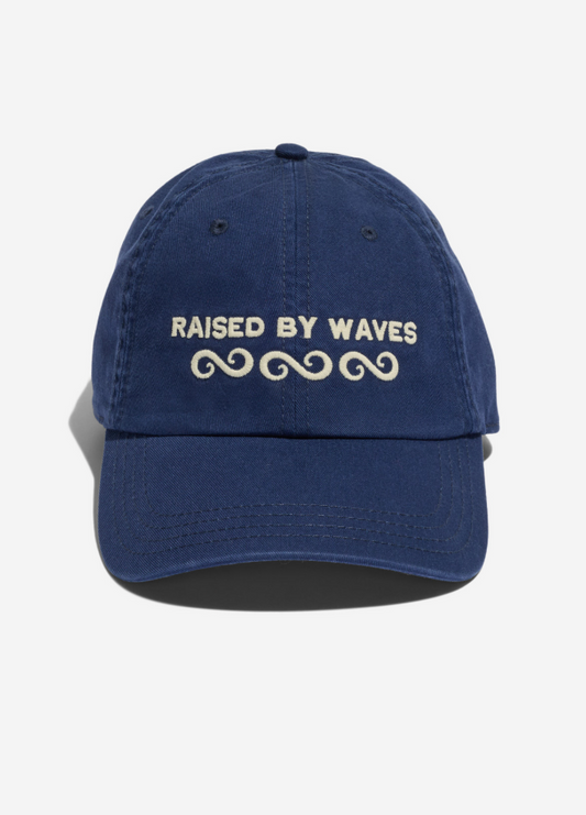 raised by waves dad cap