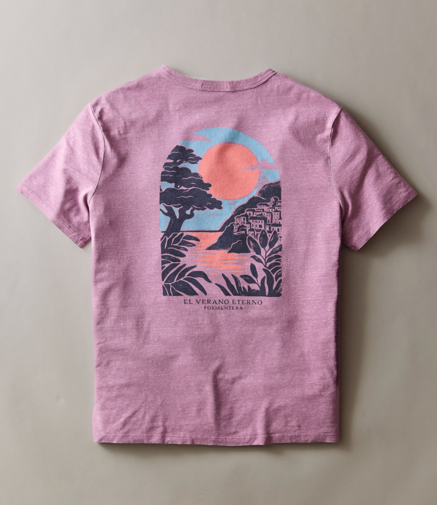 Relaxed Hemp Graphic Tee