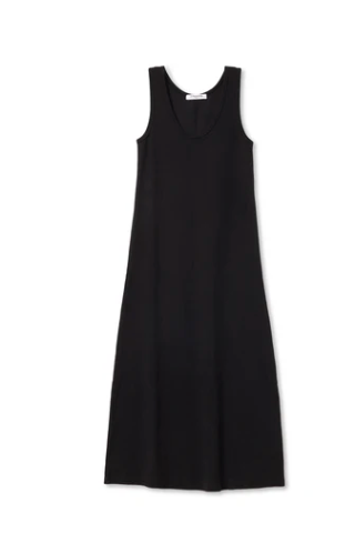 Edith - Heavy Rub Midi Tank Dress