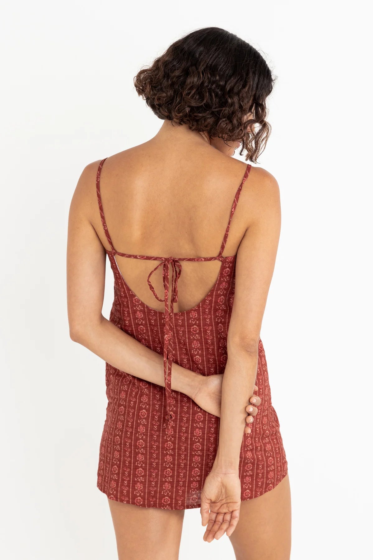 Vintage Floral Mini Dress