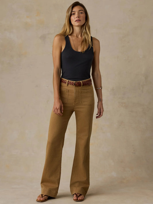 Stitch Terry Patch Pocket Pant