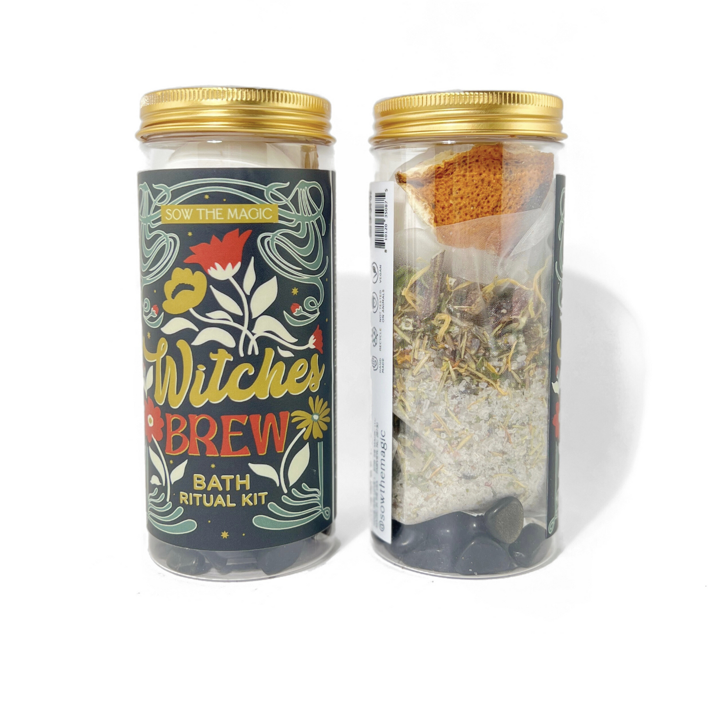 witches brew bath ritual kit