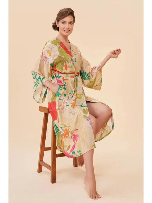 Tropical Flora & Fauna Kimono