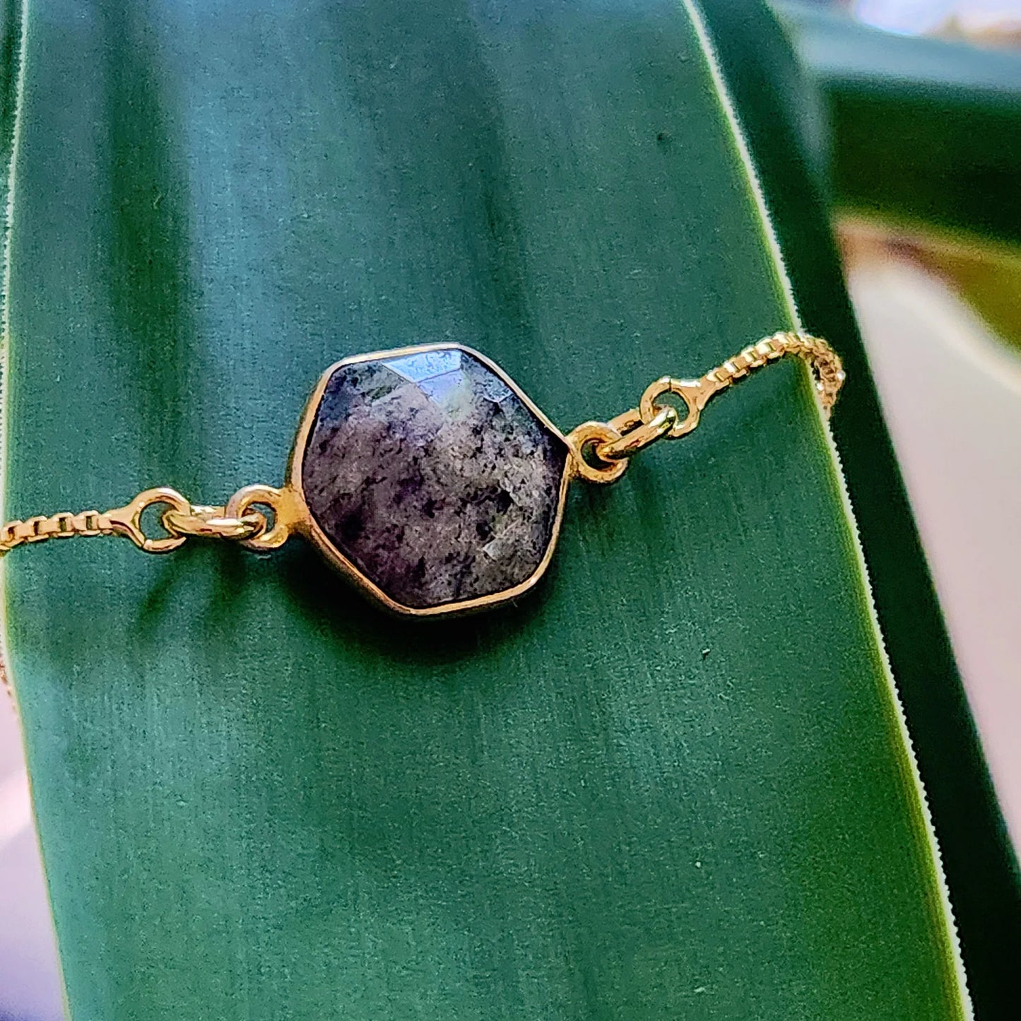 Black Onyx Adjustable Bracelet