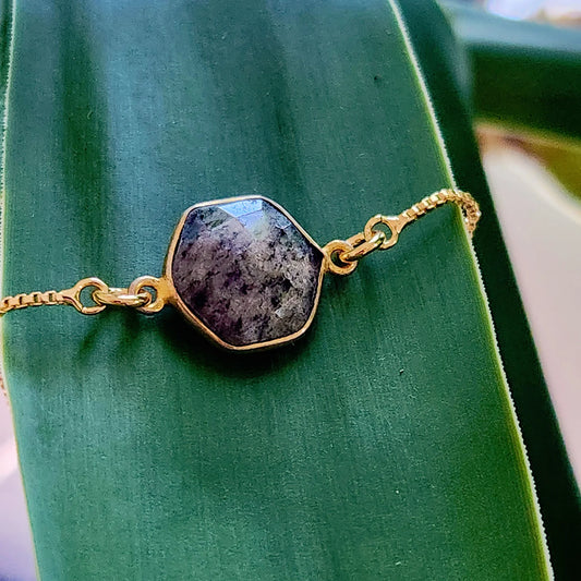 Black Onyx Adjustable Bracelet