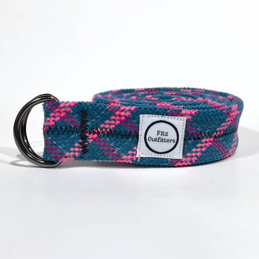 Belt made from retired climbing rope