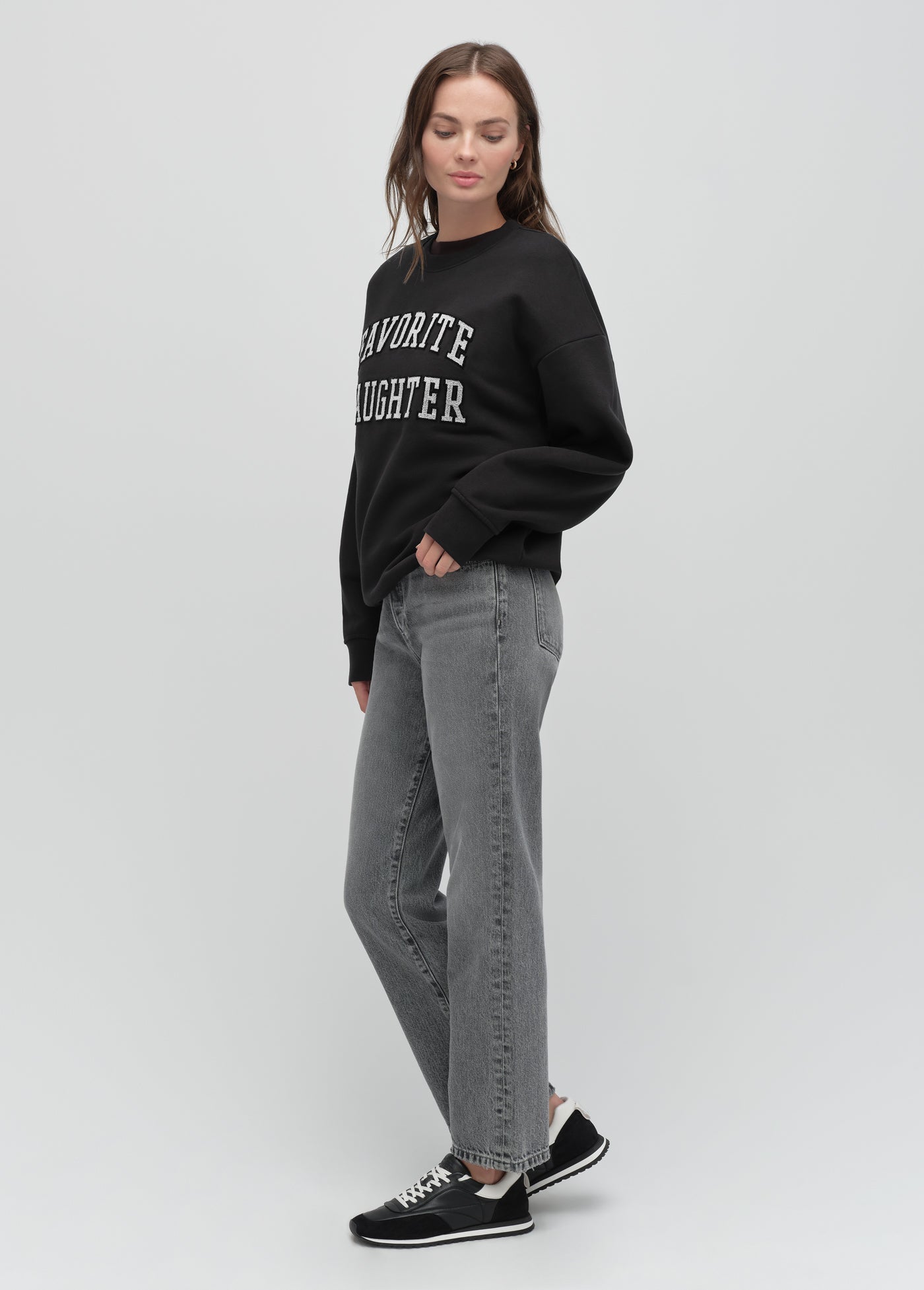 The Collegiate Embroidery Sweatshirt