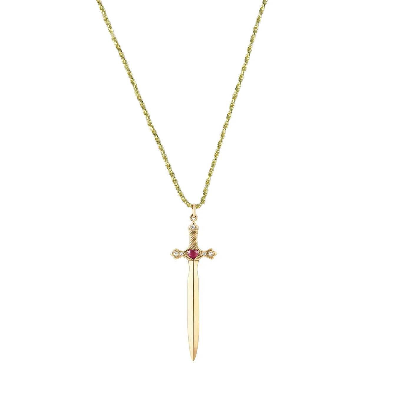 Heart & Dagger Necklace
