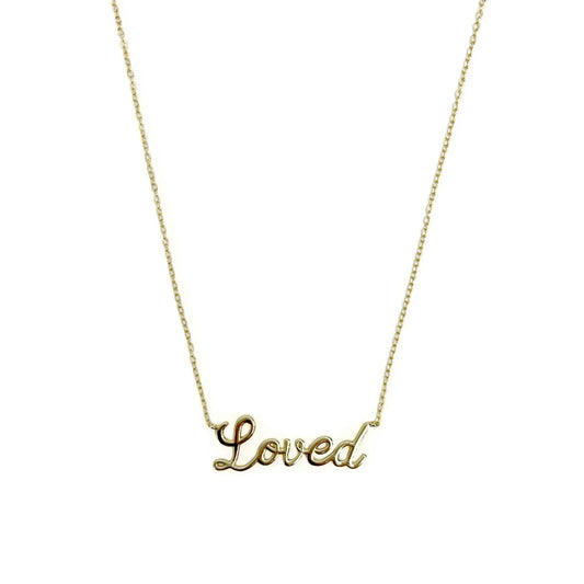 Loved Gold Necklace