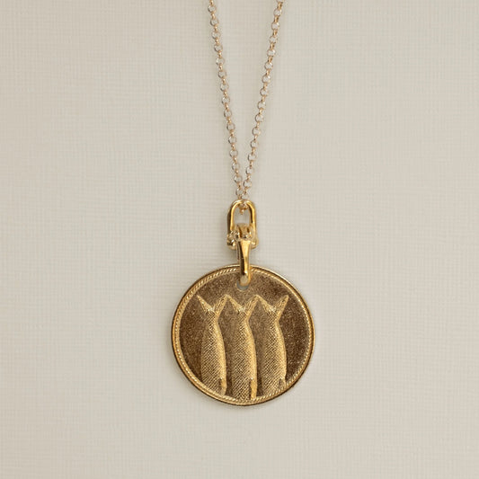 Lil Heads or Tails Necklace