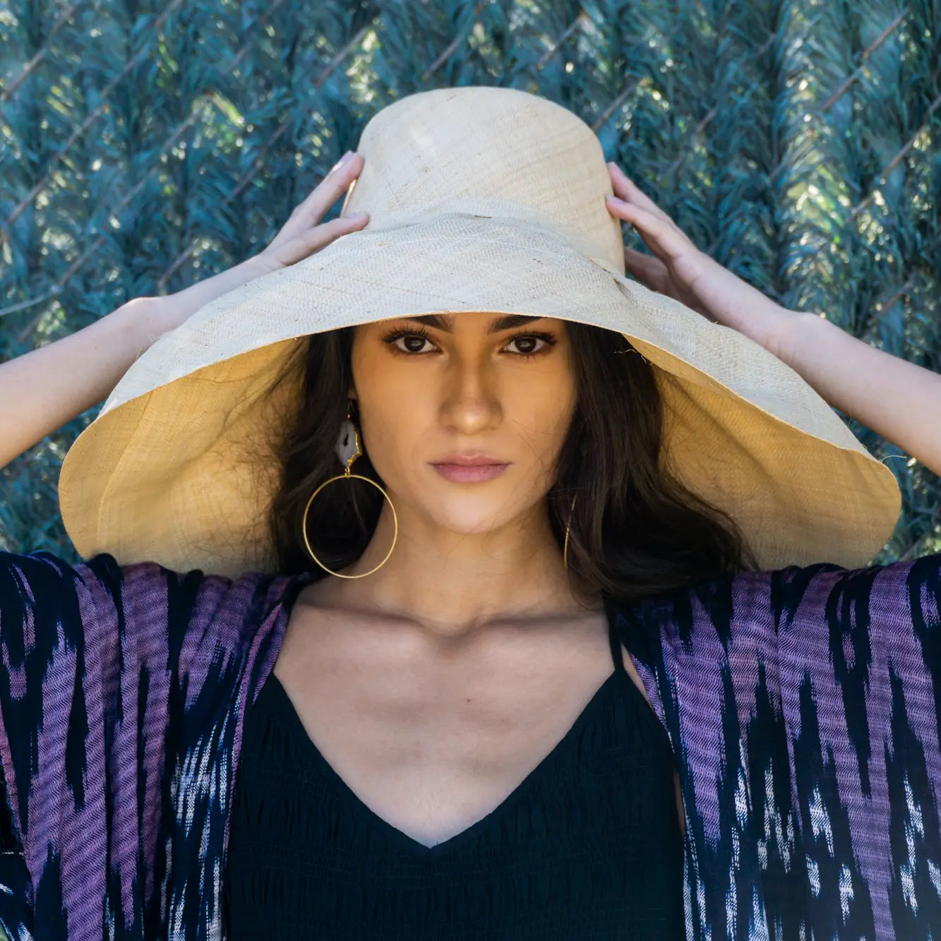Monica Packable Straw Sun Hat