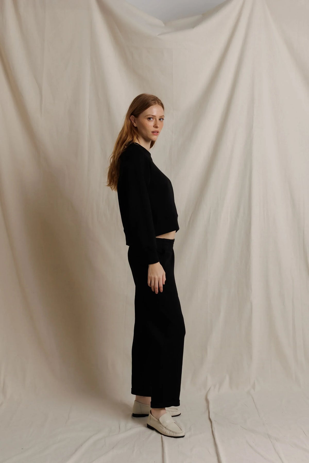 Sutton - Pureform Cuffed Pants With Pockets