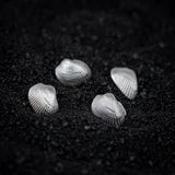 Shell Studs Silver