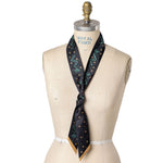 "Saddle up & Lasso the Star" Silk Twilly Scarf