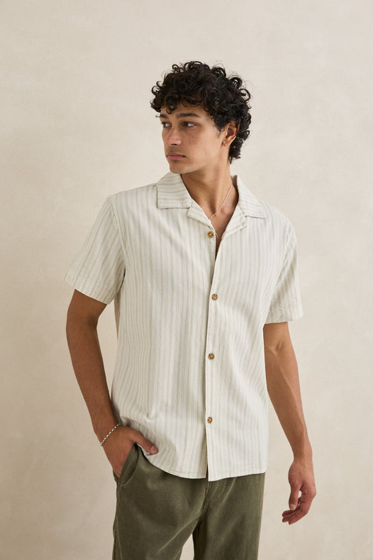 Men's Vacation Stripe Shirt