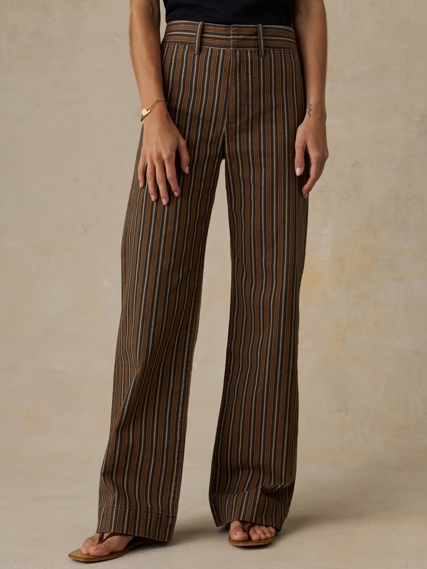 twill tide slim straight pant