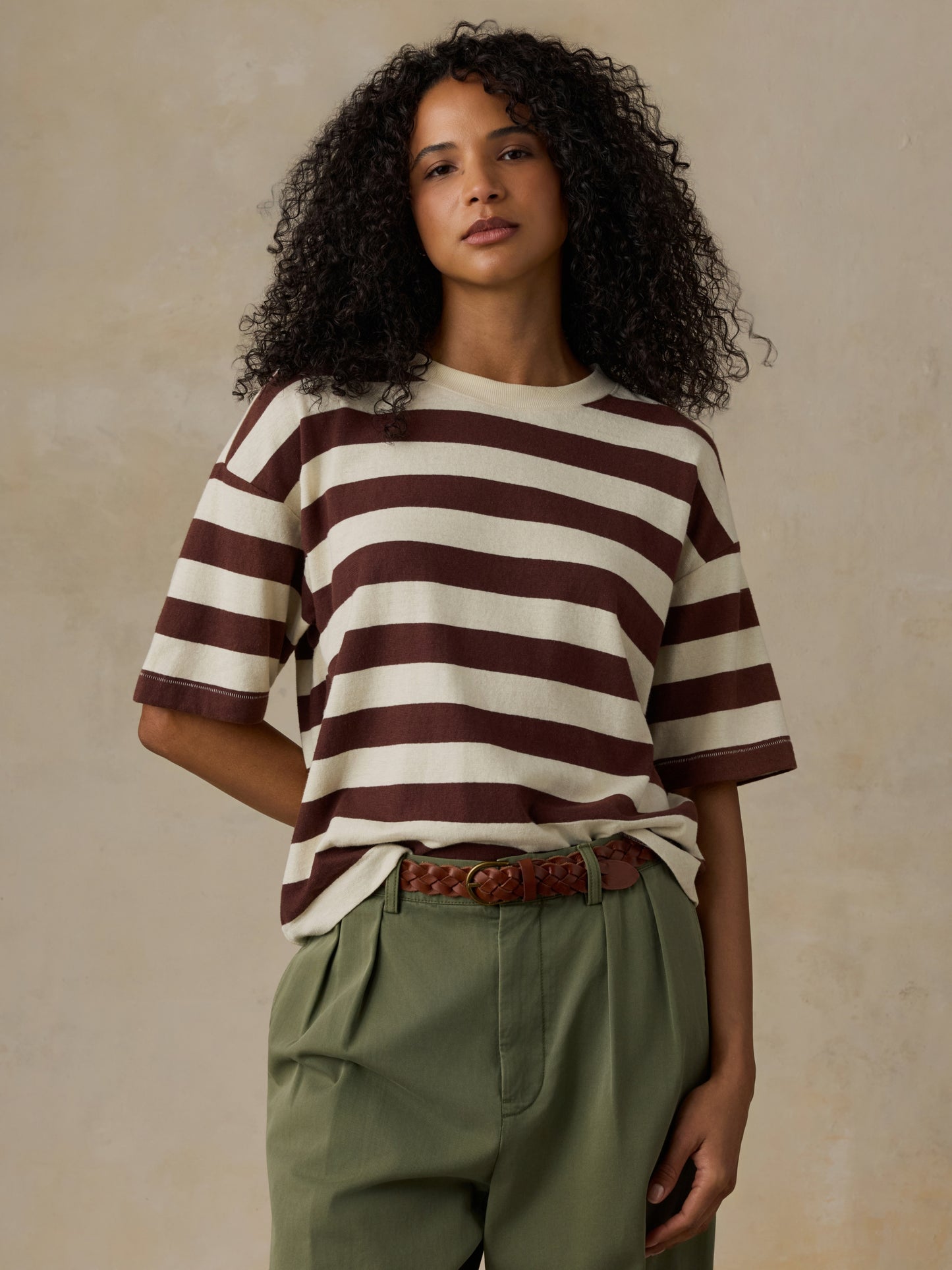 hemp blend vintage tee