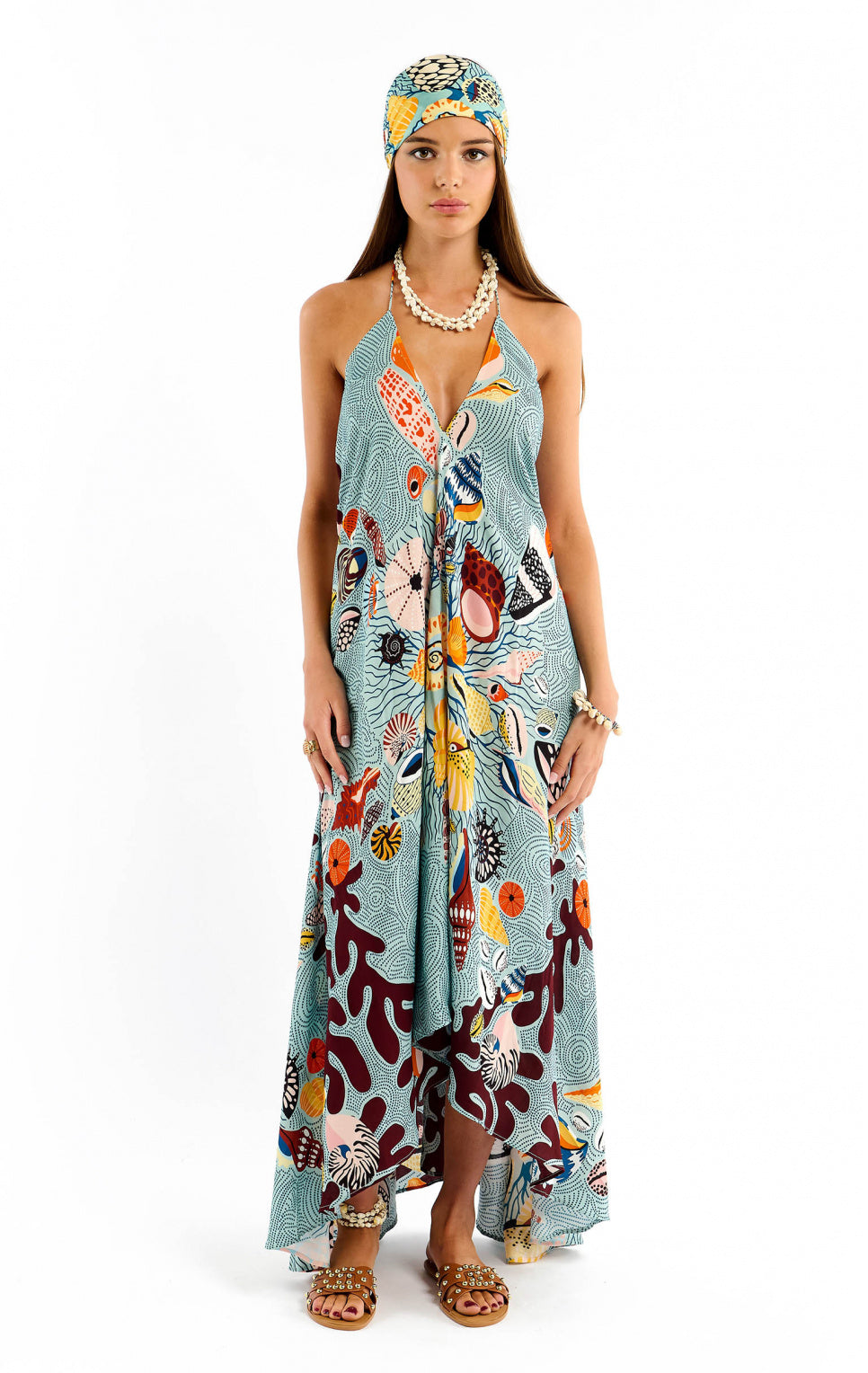 Voila Coral Dress