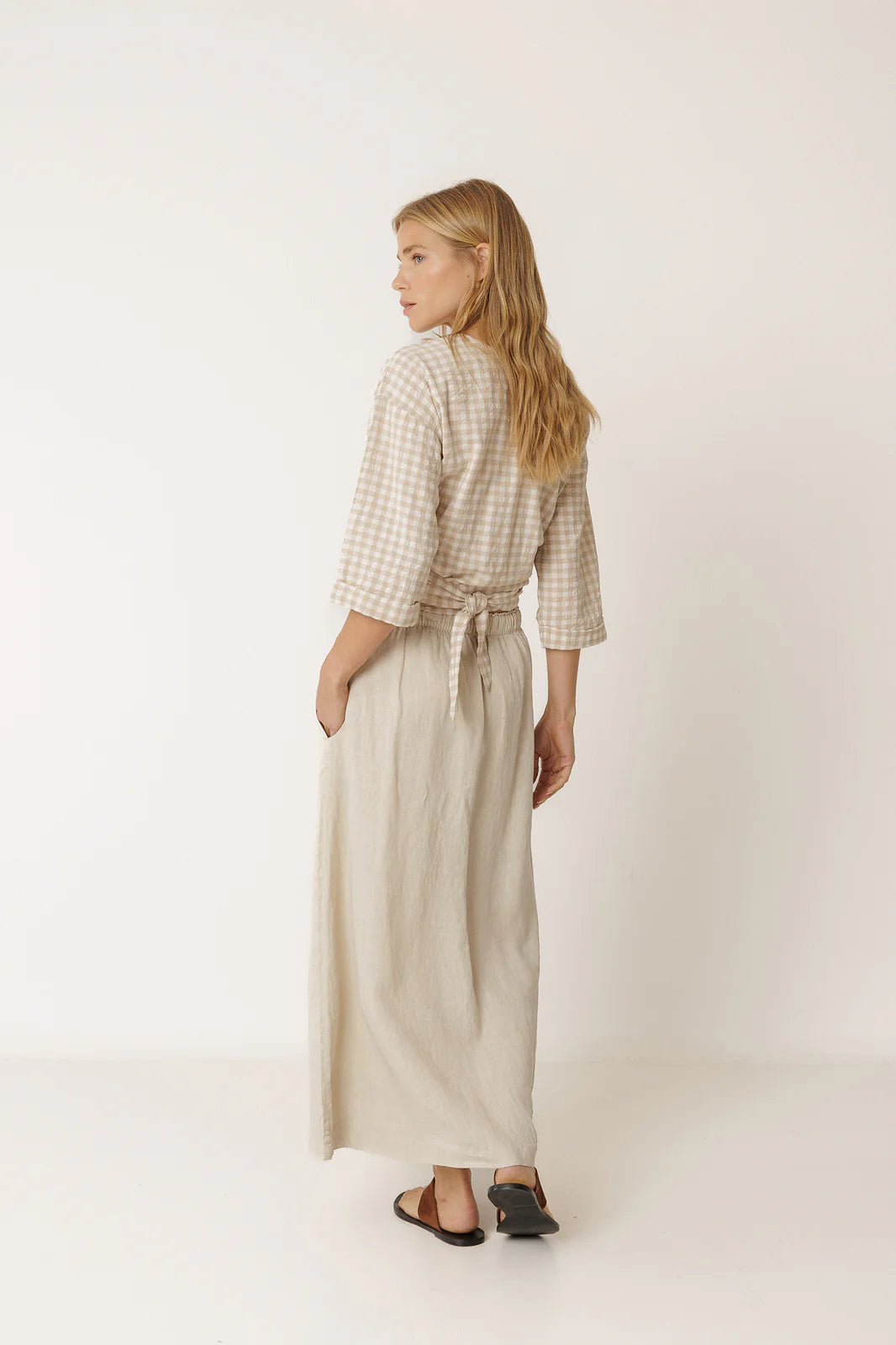Multiposition-Tie Crop Shirt